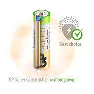 GP Super Alkaline LR6 (AA) 10ks v blistru - Jednorázová baterie