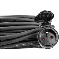 Emos Prodlužovací kabel gumový 30m 3x1.5mm, černý - Prodlužovací kabel