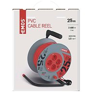 Emos Prodlužovací kabel na bubnu- 4 zásuvky 25m - Prodlužovací kabel