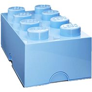 LEGO Úložný box 8 250 x 500 x 180 mm - světle modré - Úložný box