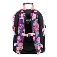 BAAGL Školní batoh Flamingo - Školní batoh