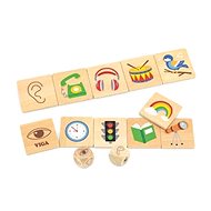 Dřevěné puzzle - smysly - Dřevěné Puzzle