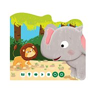 Kouzelné čtení Minikniha s výsekem - Slon - Kniha pro děti
