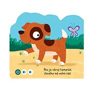 Kouzelné čtení Minikniha s výsekem - Pes - Kniha pro děti