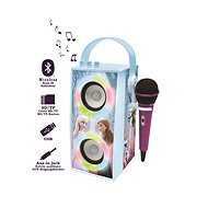 lexibook portable speaker with microphone and lights