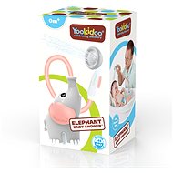 Yookidoo - Dětská sprcha slon - šedorůžová - Hračka do vody