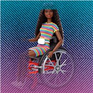 Barbie Modelka Na invalidním vozíku - černoška - Panenka