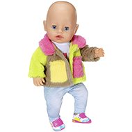 BABY born Souprava s barevným kabátem Deluxe, 43 cm - Oblečení pro panenky