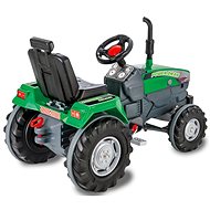Jamara Šlapací traktor Power Drag zelený - Šlapací traktor