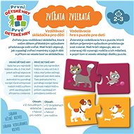 Trefl První dětské hry: Zvířata - Společenská hra