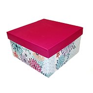 Sada dárkových krabiček, 3 velikosti (S+M+L) dekor Patchwork flower - Dárková krabička