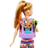Barbie Dreamhouse Adventures Kempující Sestra Se Zvířátkem - Panenka