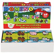 Teddies Domino Moje první zvířátka společenská hra - Domino