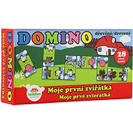 Teddies Domino Moje první zvířátka společenská hra - Domino