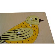 Puzzle - pták - Vkládačka