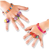 SES Malování módních prstýnků a náramků - Sada na výrobu šperků