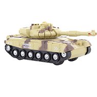 Tank béžový na baterie - Model tanku