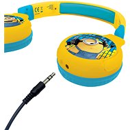 Lexibook Skládací bezdrátová Bluetooth sluchátka Mimoni - Bezdrátová sluchátka