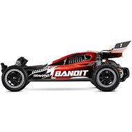 Traxxas Bandit 1:10 RTR červeno-černý s LED osvětl - RC auto