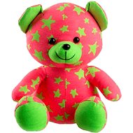 green with pink teddy bear