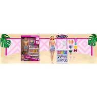 Barbie smoothie stánek s panenkou - Panenka