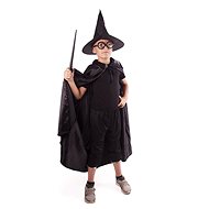 Plášť čarodějnice - čaroděj s kloboukem / halloween - Dětský kostým