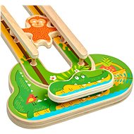 Lucy & Leo 240 Mazané opičky  - dřevěná nástěnná hračka - Dřevěná hračka