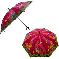 Teddies Deštník vystřelovací s píšťalkou - Dětský deštník