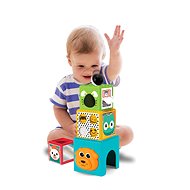 Hrací pult Happy Hoops a skládací kostky Busy Baby - Didaktická hračka