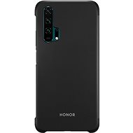 Honor 20 Pro Flip cover view Black - Pouzdro na mobil