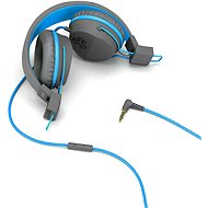 JLAB JBuddies Studio Over-Ear Folding Kids Headphones Grey/Blue - Sluchátka