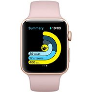 Apple Watch Series 3 Nike+ 42mm GPS Stříbrný hliník s platinovým/šedým sportovním řemínkem Nike - Chytré hodinky