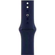 Apple Watch Series 6 40mm Cellular Zlatý nerez s námořnicky modrým sportovním řemínkem - Chytré hodinky