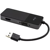 I-TEC USB 3.0 / USB-C Dual HDMI + VGA video adaptér - Replikátor portů