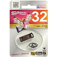 Silicon Power Jewel J10 Silver 32GB - Flash disk