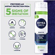 NIVEA Men Sensitive Shaving Gel 200 ml - Gel na holení