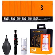 K&F Concept 4v1 Cleaning Kit (1x čistící pero + 1x balonek + 6x utěrka + 1x čistící roztok - Set