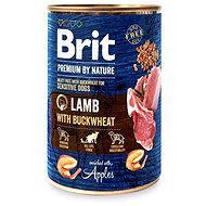 Brit Premium by Nature Lamb with Buckwheat 400 g  - Konzerva pro psy