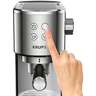 KRUPS XP442C11 Virtuoso Silver - Pákový kávovar