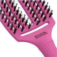 OLIVIA GARDEN Fingerbrush Bright Pink Medium - Kartáč na vlasy