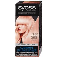 SYOSS Color 9-52 Světlý růžově zlatoplavý 50 ml - Barva na vlasy