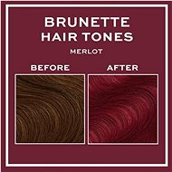 REVOLUTION HAIRCARE Tones for Brunettes Merlot 150 ml - Barva na vlasy