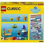 LEGO® Classic 11013 Průhledné kreativní kostky - LEGO stavebnice