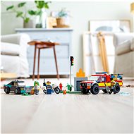 LEGO® City 60319 Hasiči a policejní honička - LEGO stavebnice