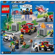 LEGO® City 60319 Hasiči a policejní honička - LEGO stavebnice