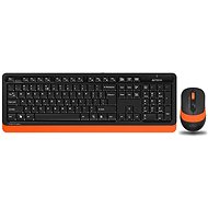 A4tech FG1010, oranžová - CZ - Set klávesnice a myši