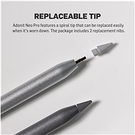 Adonit Neo Pro Silver - Dotykové pero (stylus)