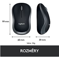 Logitech Wireless Mouse M185 šedá - Myš