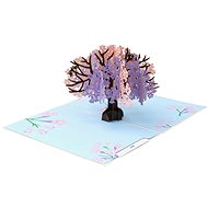 3D přání Rozkvetlý strom - Dárkové přání