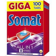 Somat All in 1 tablety do myčky 100 ks - Tablety do myčky
